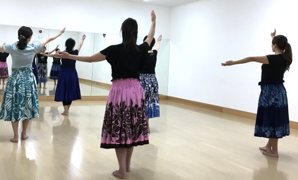 ナープアレイラハオレは大泉学園ノートルスタジオで行っているフラダンス教室です